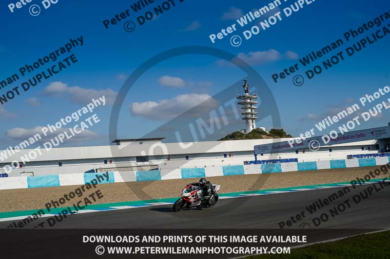 25 to 27th november 2017;Jerez;event digital images;motorbikes;no limits;peter wileman photography;trackday;trackday digital images